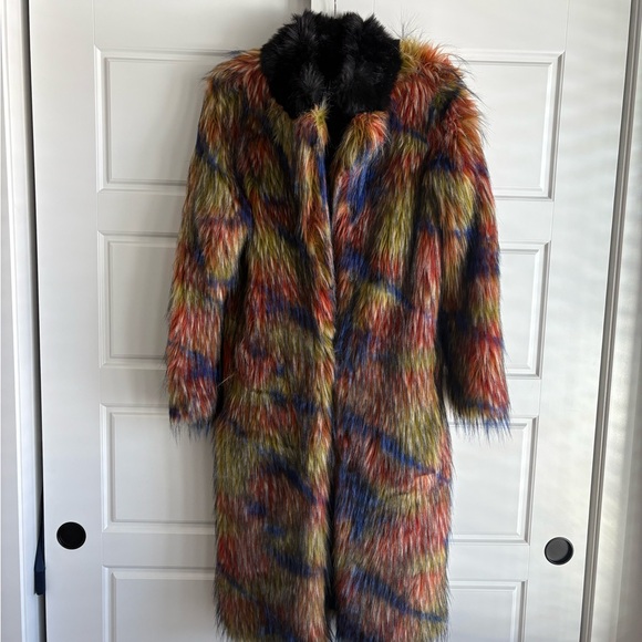 SpiritHoods Jackets & Blazers - SpiritHoods Vibrant Multicolor Teddy Jacket